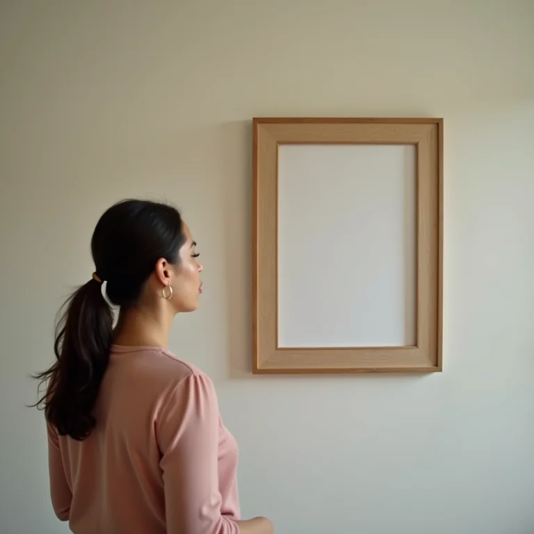 Mulher mid-size frustrada com perfeccionismo