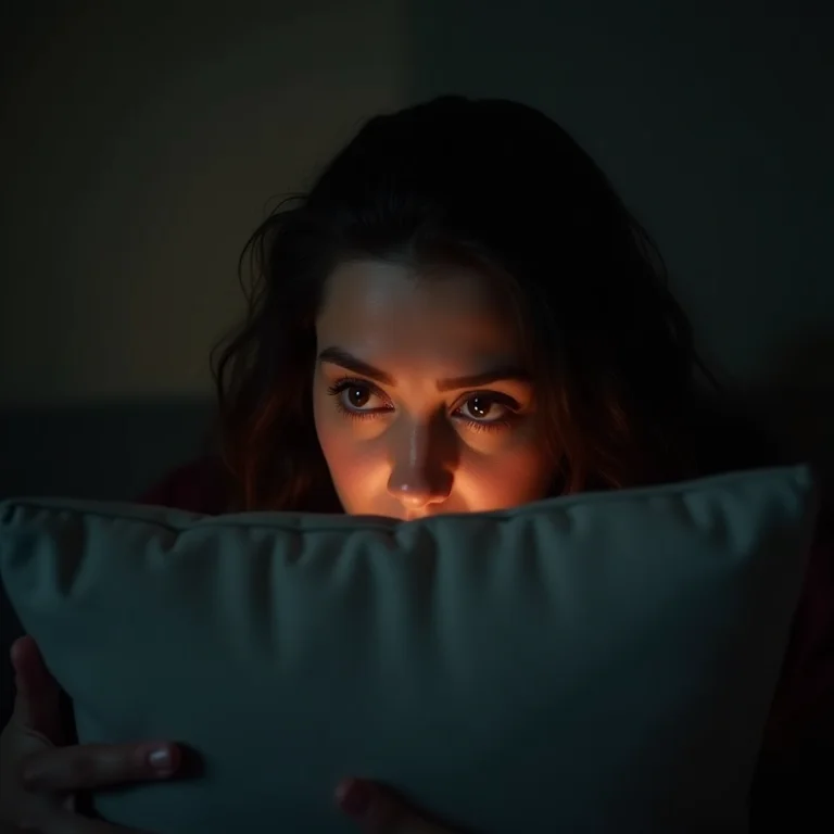 Mulher mid-size totalmente envolvida na trama de uma série