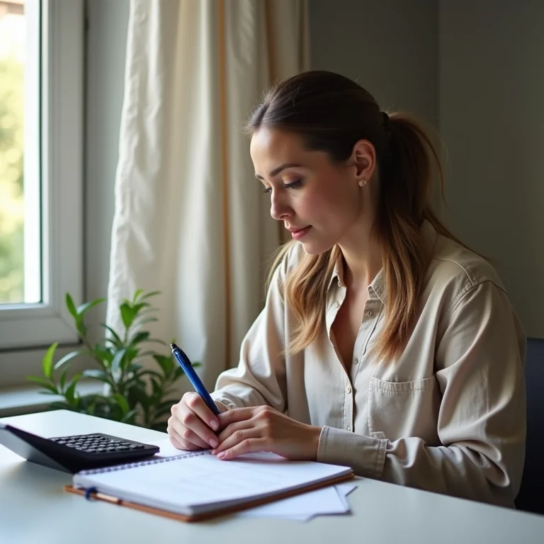 Mulher plus size analisando as novidades do Simples Nacional para 2024