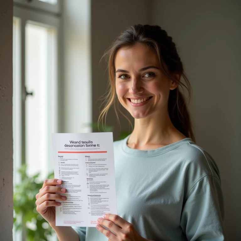 Mulher plus size com receita médica e lista de genéricos