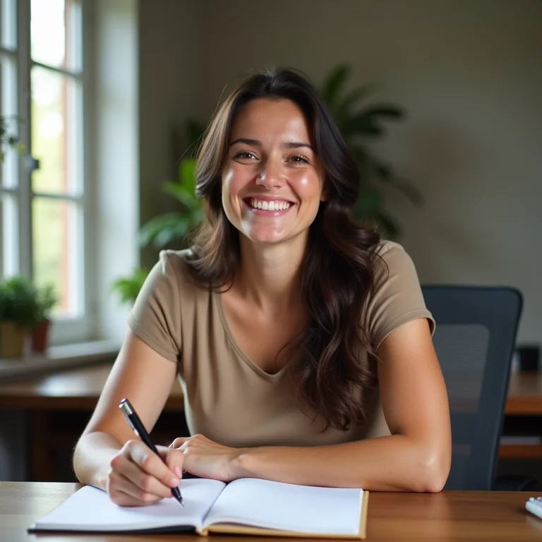 Mulher Plus Size refletindo sobre qualidade da reportagem