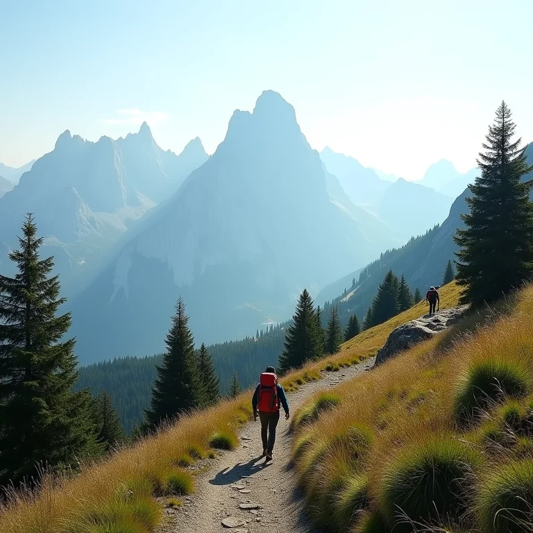 Paisagem das Dolomitas no norte da Itália