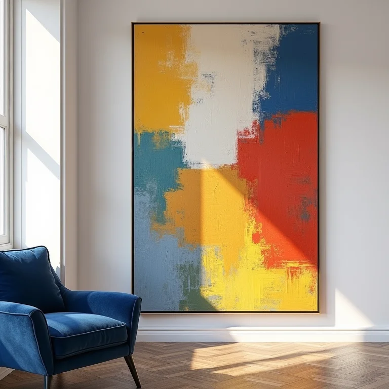 Pinturas abstratas e cores vibrantes do grupo Der Blaue Reiter.