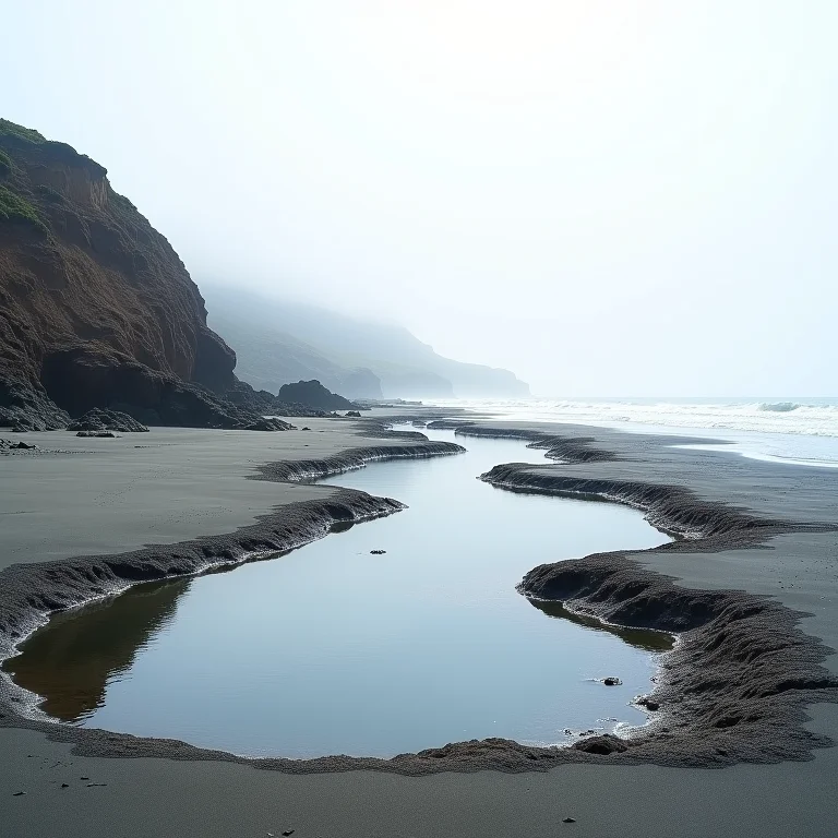 Piscinas naturais na Praia de Muro Alto