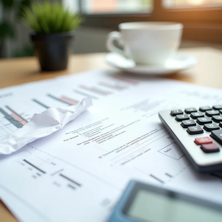 Plano de negócios amassado simbolizando cancelamento do MEI