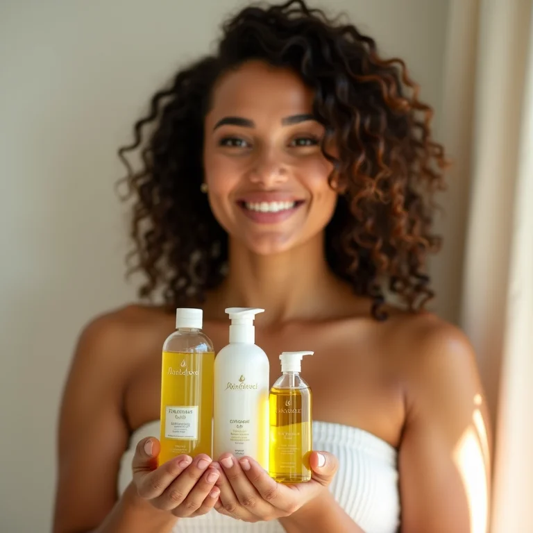 Produtos capilares industrializados com azeite de oliva