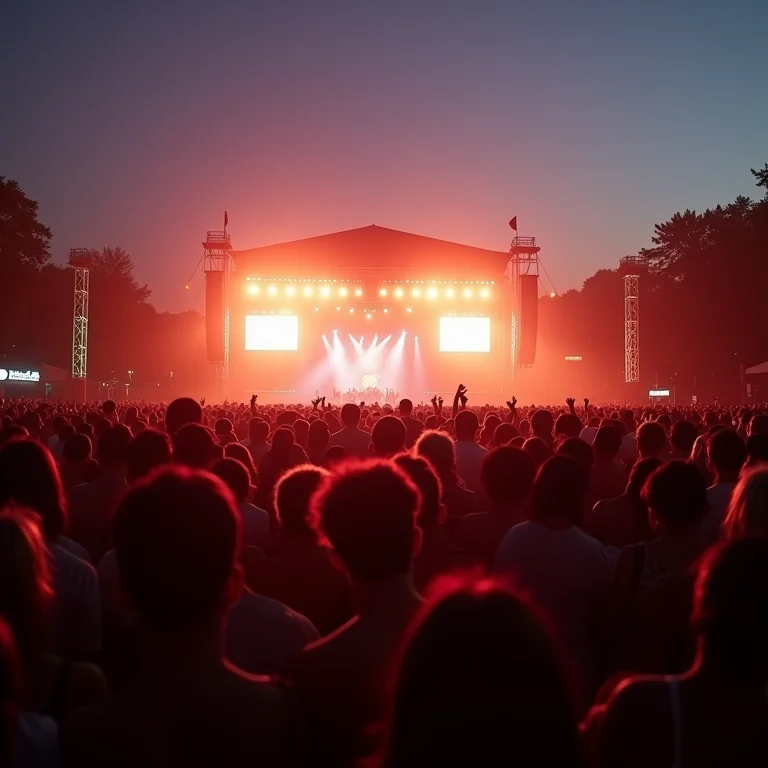 Público animado no Lollapalooza