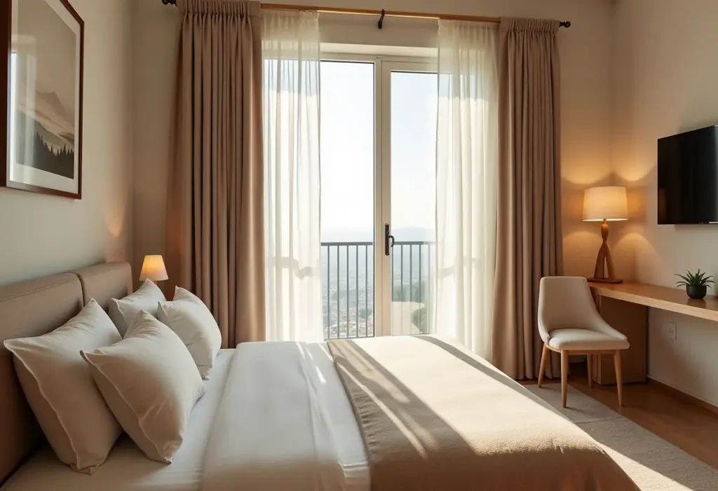 Quarto de Visita: 7 truques para uma decoração simples e acolhedora Quarto de visita decorado com estilo simples e acolhedor