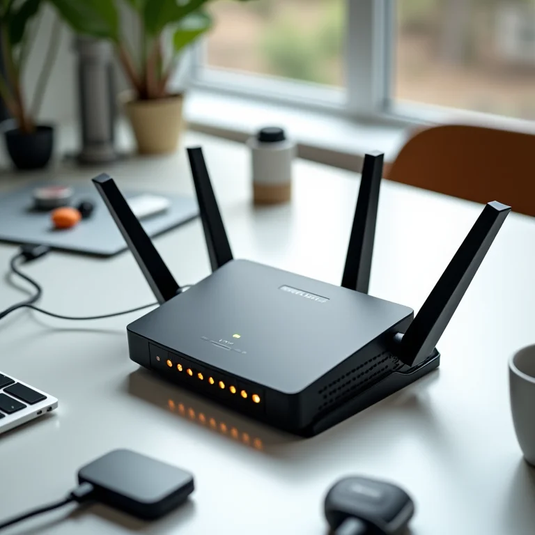 Roteador moderno e seus componentes