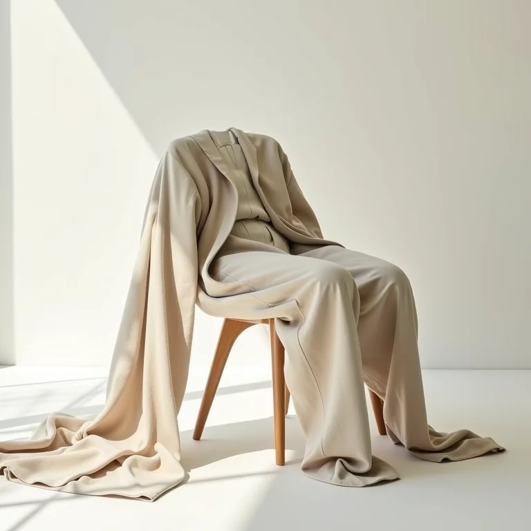 Roupas em tons neutros da moda Primavera Verão 2025