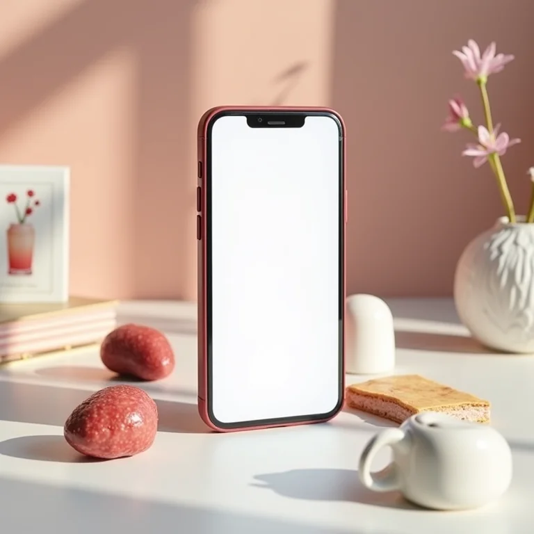 Smartphone exibindo um perfil do Pinterest com nome de usuário otimizado.