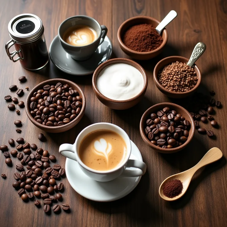 Sugestões de bebidas e acessórios para o cantinho do café