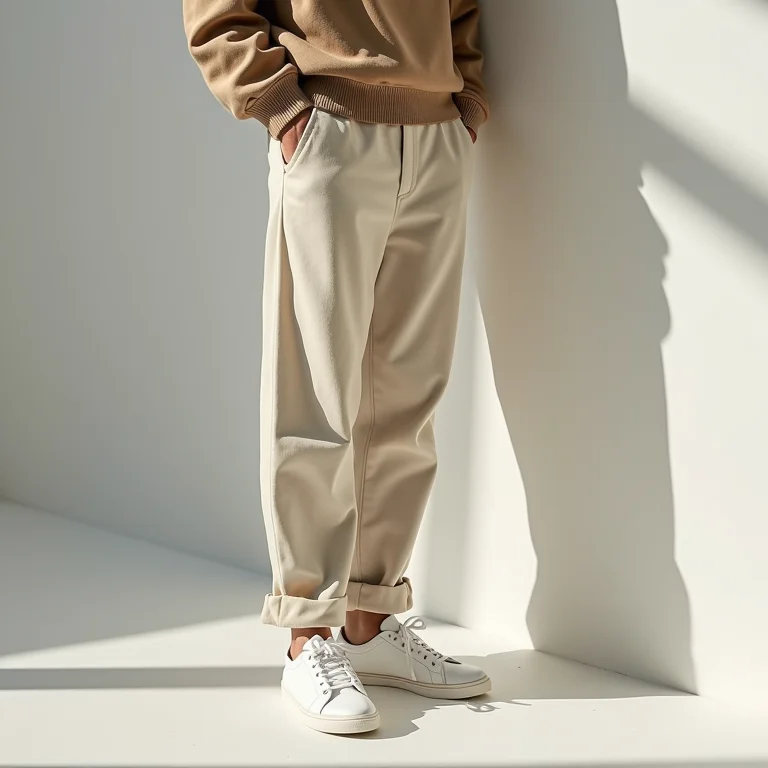 Tecidos ideais para calça jogger no trabalho