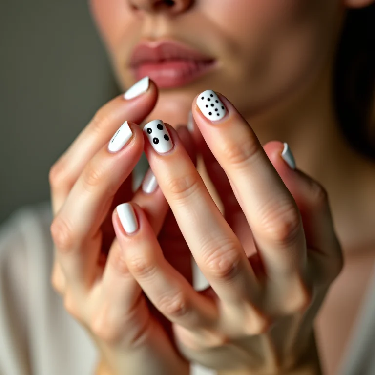 Técnicas simples de nail art em unhas de gel