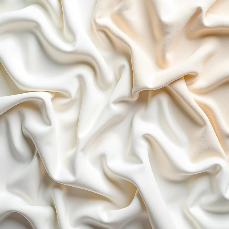 Texturas de algodão egípcio de alta qualidade