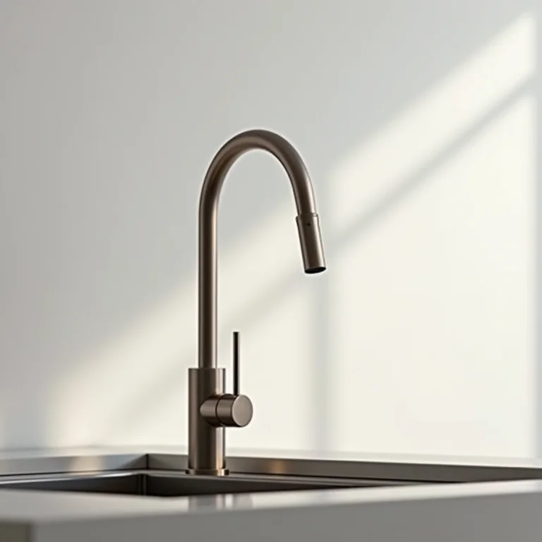 Torneira gourmet moderna e elegante