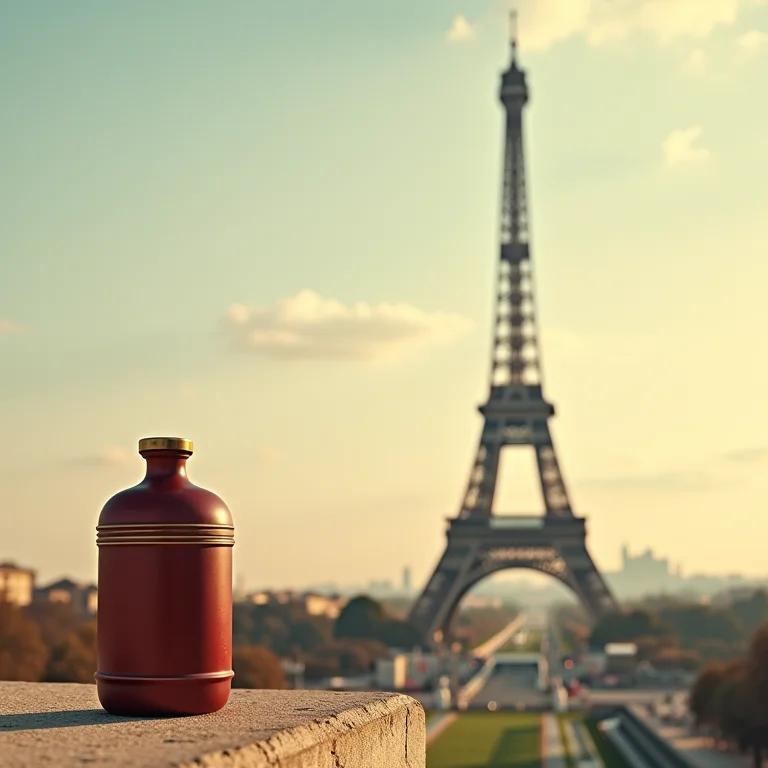 Torre Eiffel usada para publicidade