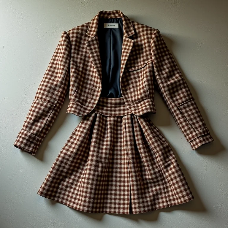 Xadrez desconstruído da moda Primavera Verão 2025