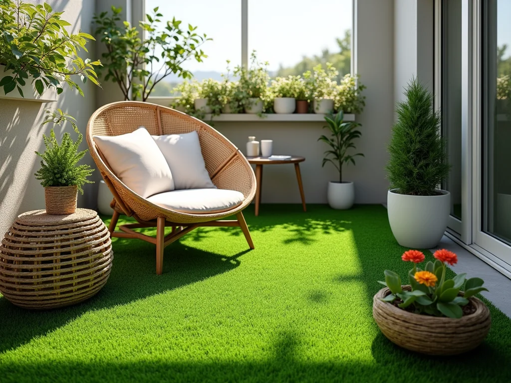 Decoração Varanda com Grama Sintética: Seu Oásis de Estilo Decoração Varanda com Grama Sintética: Seu Oásis de Estilo