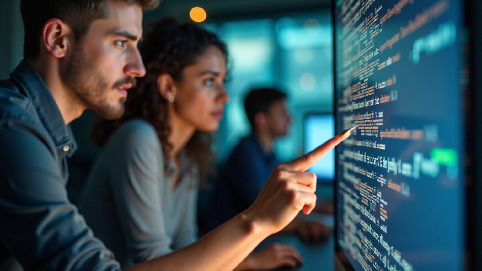 Intenção de Busca: Desvendando os Erros Comuns e o Papel da Rank Certo Profissionais brasileiros analisando resultados de busca em ambiente colaborativo.