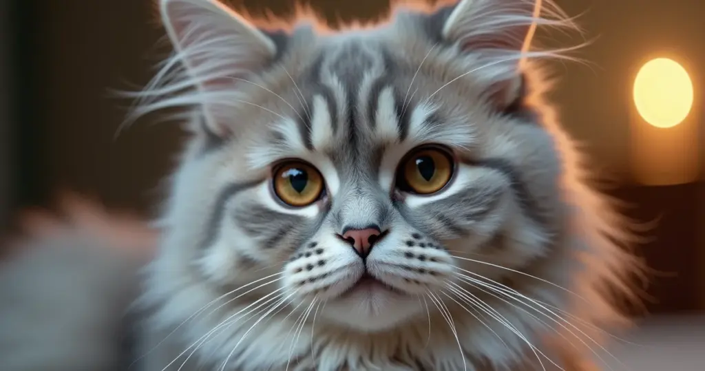 Angora Cinza: O Segredo da Elegância Felina Revelado!