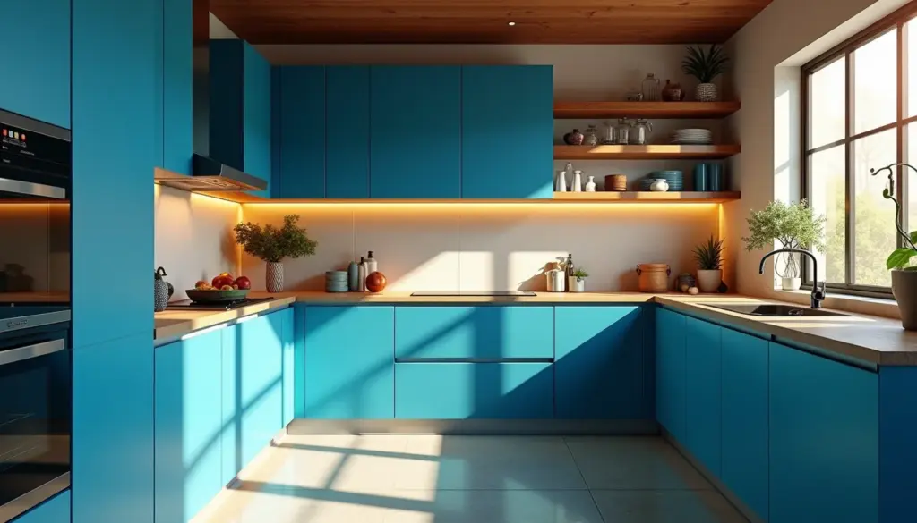 Armário de Cozinha Azul: 7 segredos para um visual moderno [Especialista Revela]