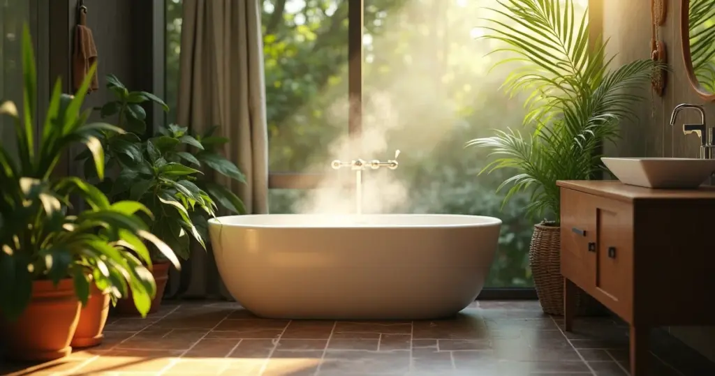 Banheiro com banheira pequena: transformações incríveis [2026]