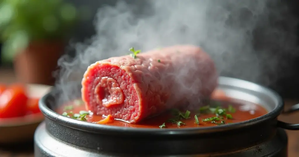 Bife a Role na Panela de Pressão: Macio em 30 Minutos!