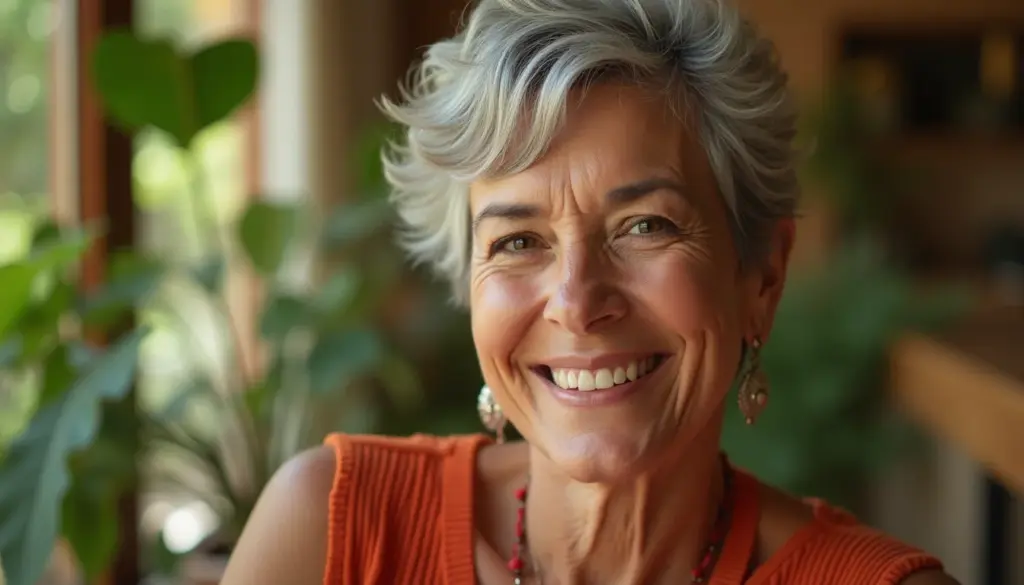 Cabelo Grisalho Curto Feminino: o corte que te rejuvenesce!