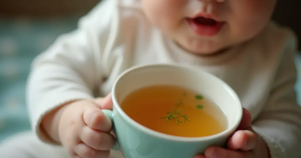 Chá de Endro para Bebê: Alívio Rápido para Cólicas e Gases