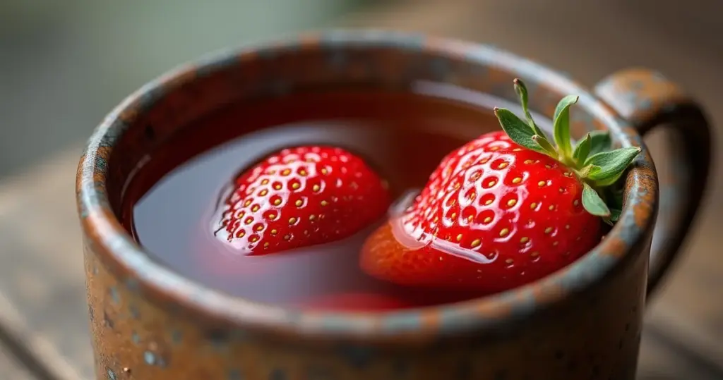 Chá de Morango: Seu Ritual de Bem-Estar e Prazer Chá de Morango: Seu Ritual de Bem-Estar e Prazer