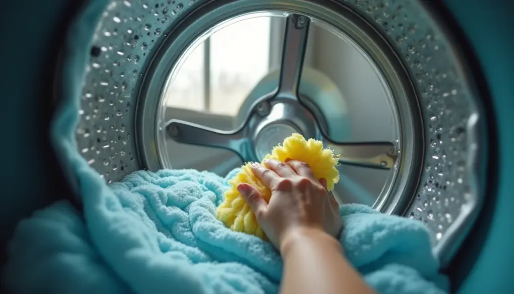 como higienizar maquina de lavar