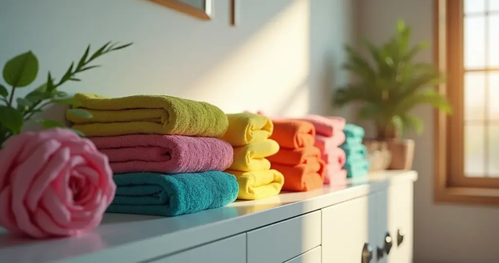 Como organizar toalhas no banheiro: 7 segredos [Especialista]