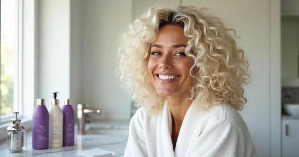 Cuidados pós descoloração cabelo platinado crespo: cronograma que salva seus fios Cuidados pós descoloração cabelo platinado crespo: cronograma que salva seus fios