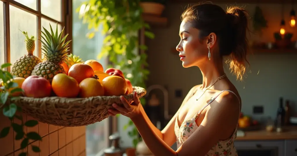 12 Ideias de Decoração com Fruteira de Parede que Organizam sua Cozinha 12 Ideias de Decoração com Fruteira de Parede que Organizam sua Cozinha