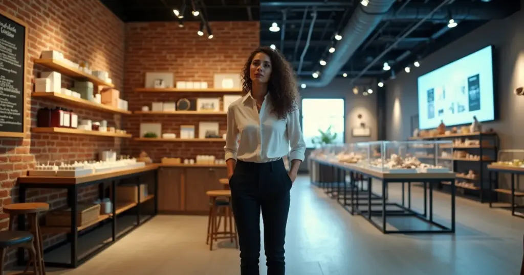 Decoração loja pequena versus grande diferenças: qual vale mais a pena?