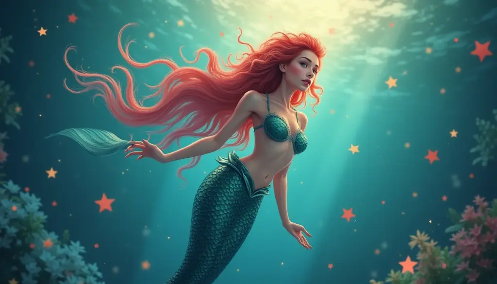 Desenhos de Sereia Para Imprimir: Crie Seu Mundo Mágico!