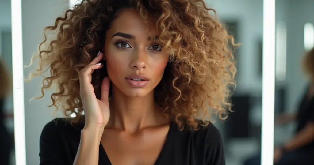 Erros ao fazer morena iluminada cabelo cacheado: salve seus cachos da deformação