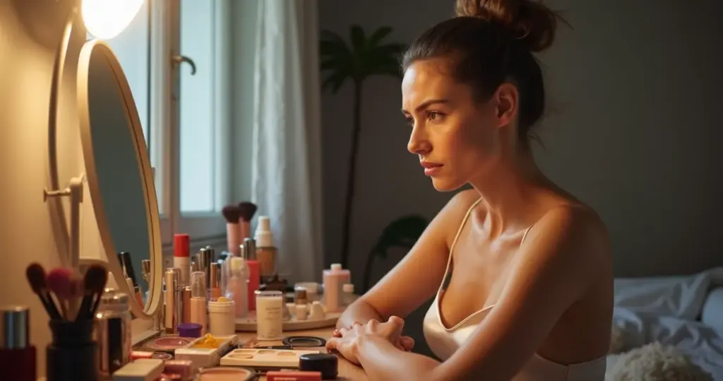 Erros comuns ao decorar penteadeira que estragam sua maquiagem e coluna Erros comuns ao decorar penteadeira que estragam sua maquiagem e coluna