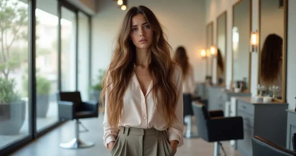 Erros comuns ao escolher corte de cabelo longo: evite o visual pesado