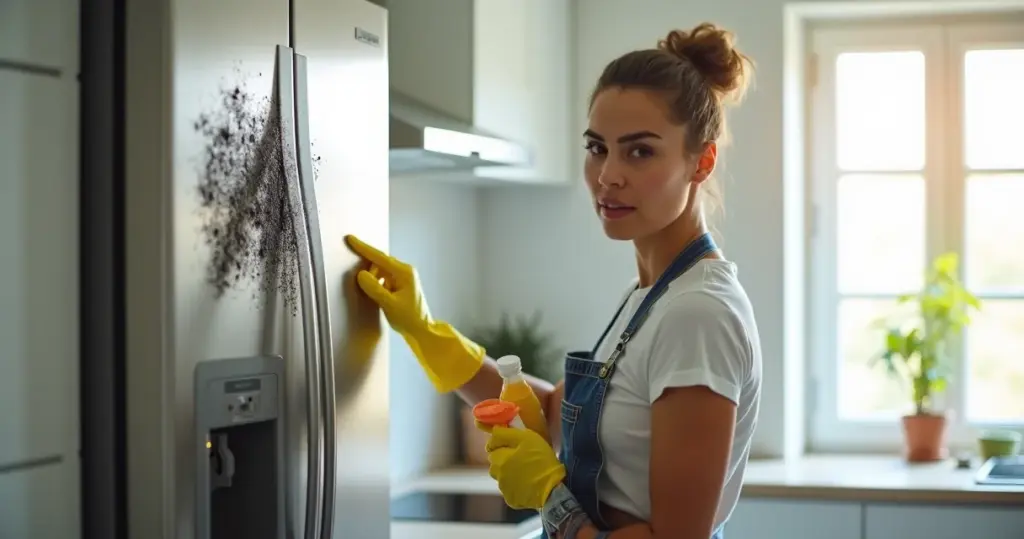 Erros comuns ao limpar mofo da borracha da geladeira que estragam sua vedação Erros comuns ao limpar mofo da borracha da geladeira que estragam sua vedação