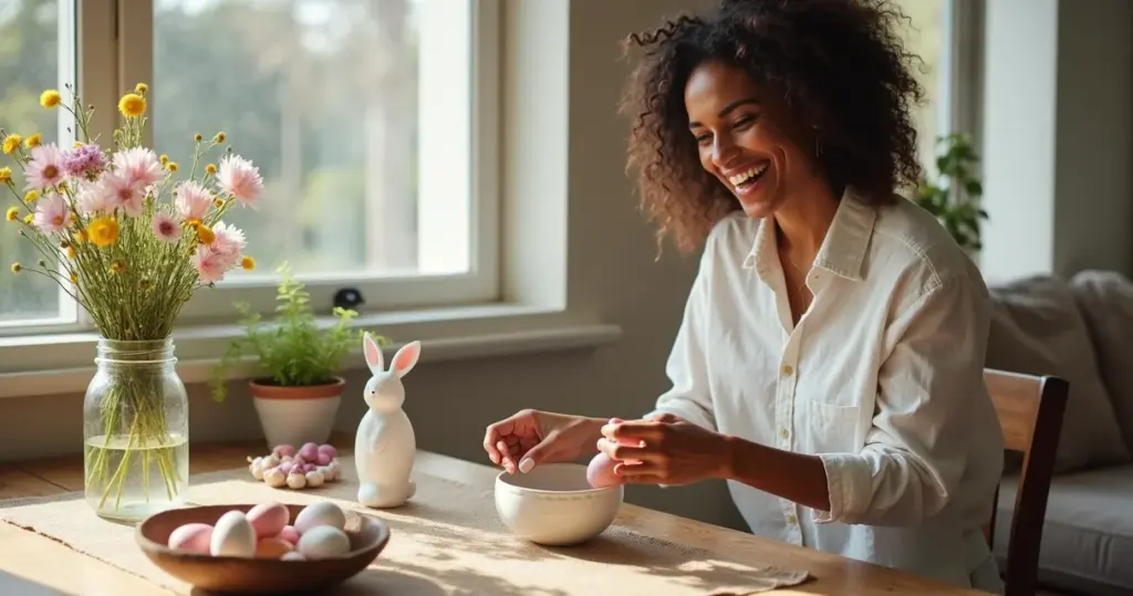32 Ideias Decoração Páscoa Simples e Barata com o que Você Já Tem