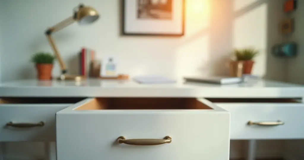 79 Ideias Incríveis de Mesa de Escritório Branca com Gavetas em 2026! 79 Ideias Incríveis de Mesa de Escritório Branca com Gavetas em 2026!