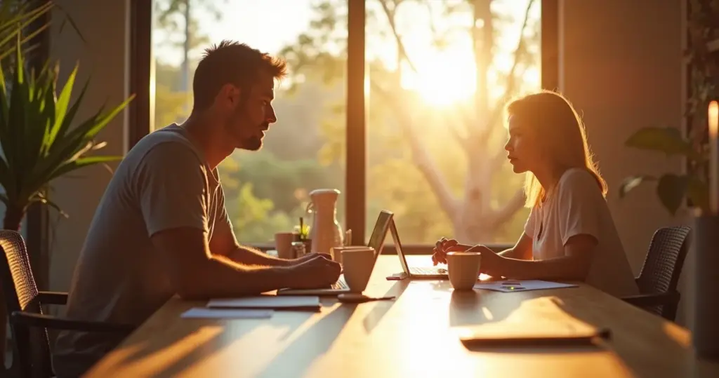 Mesa de escritorio para duas pessoas: o segredo para otimizar seu espaço