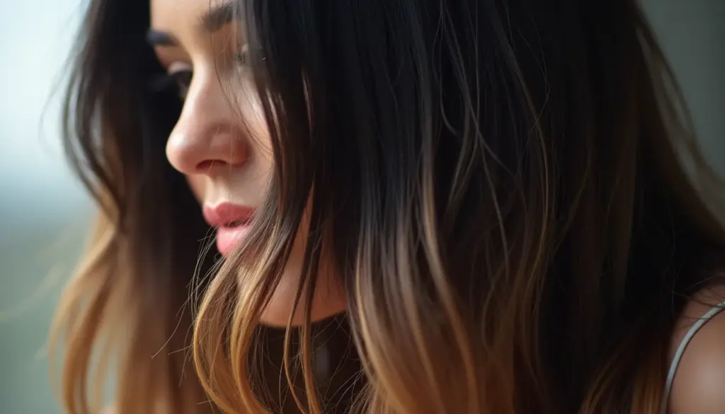 Ombre Hair em Cabelo Preto Liso: O Toque de Luxo 2026