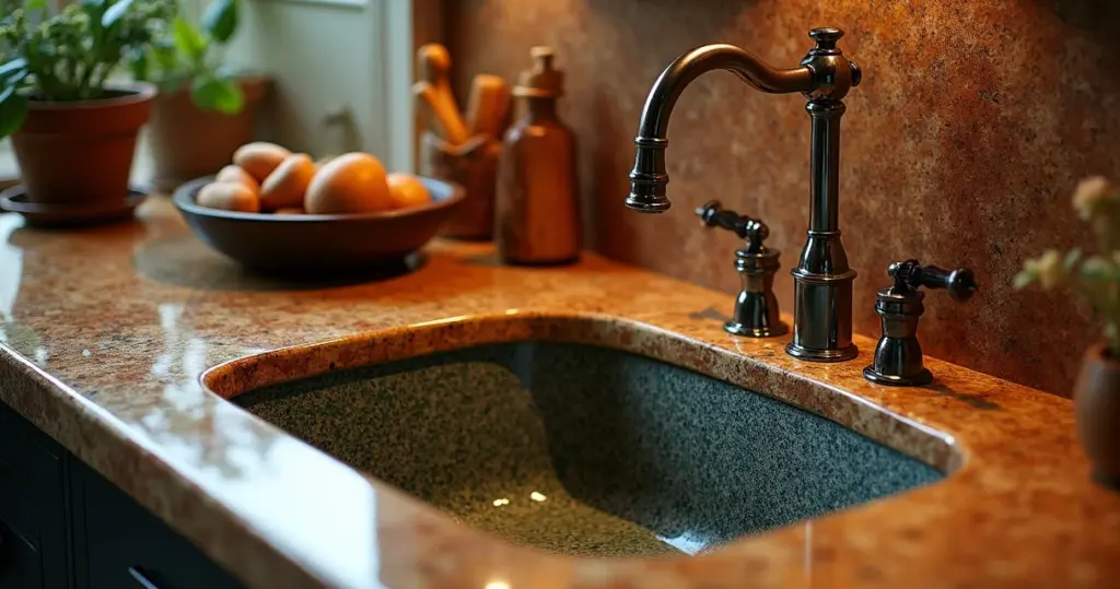 Pia Esculpida em Granito: o toque de luxo que sua cozinha merece