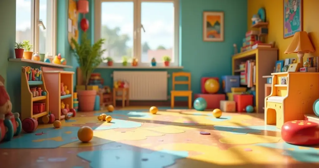 Piso para Creche: veja 11 opções seguras e divertidas [2026]