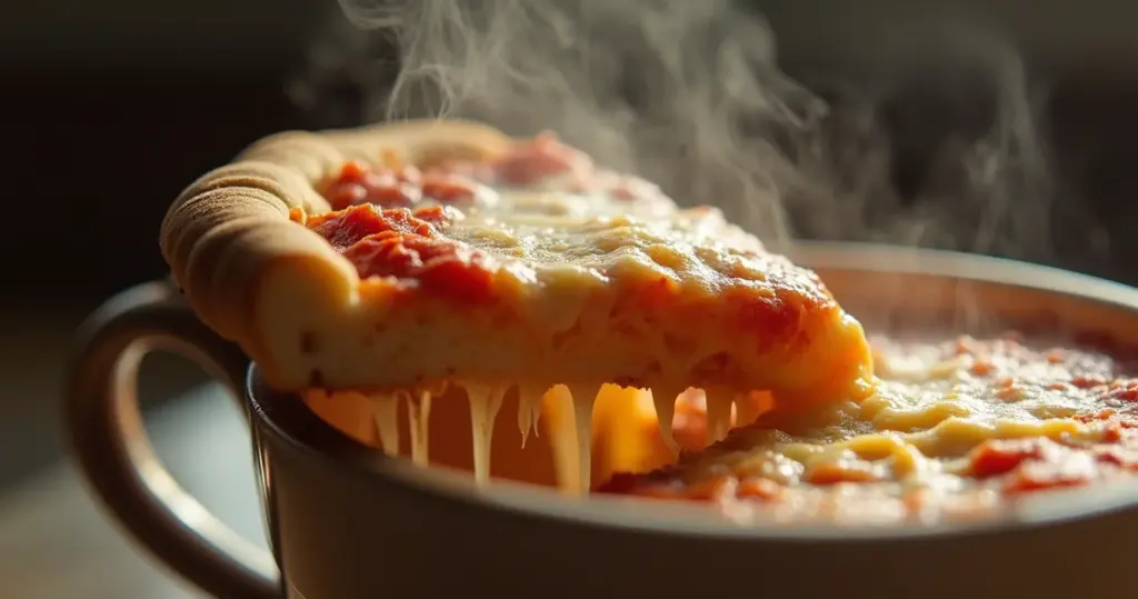 Pizza de Caneca Rápida: Receita Pronta em 2 Minutos!