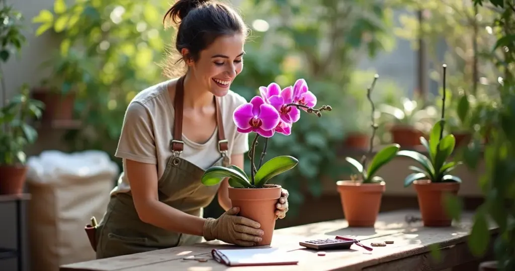 Quanto custa montar um vaso de orquídea de barro? Veja o passo a passo