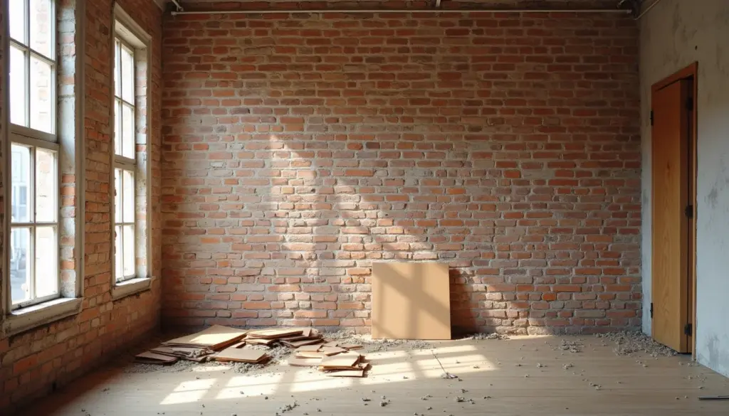 reforma de apartamento antigo com tijolinho aparente